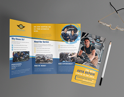 Auto Repair Service Brochure