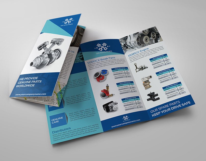 Auto Repair Service Brochure - Image 3