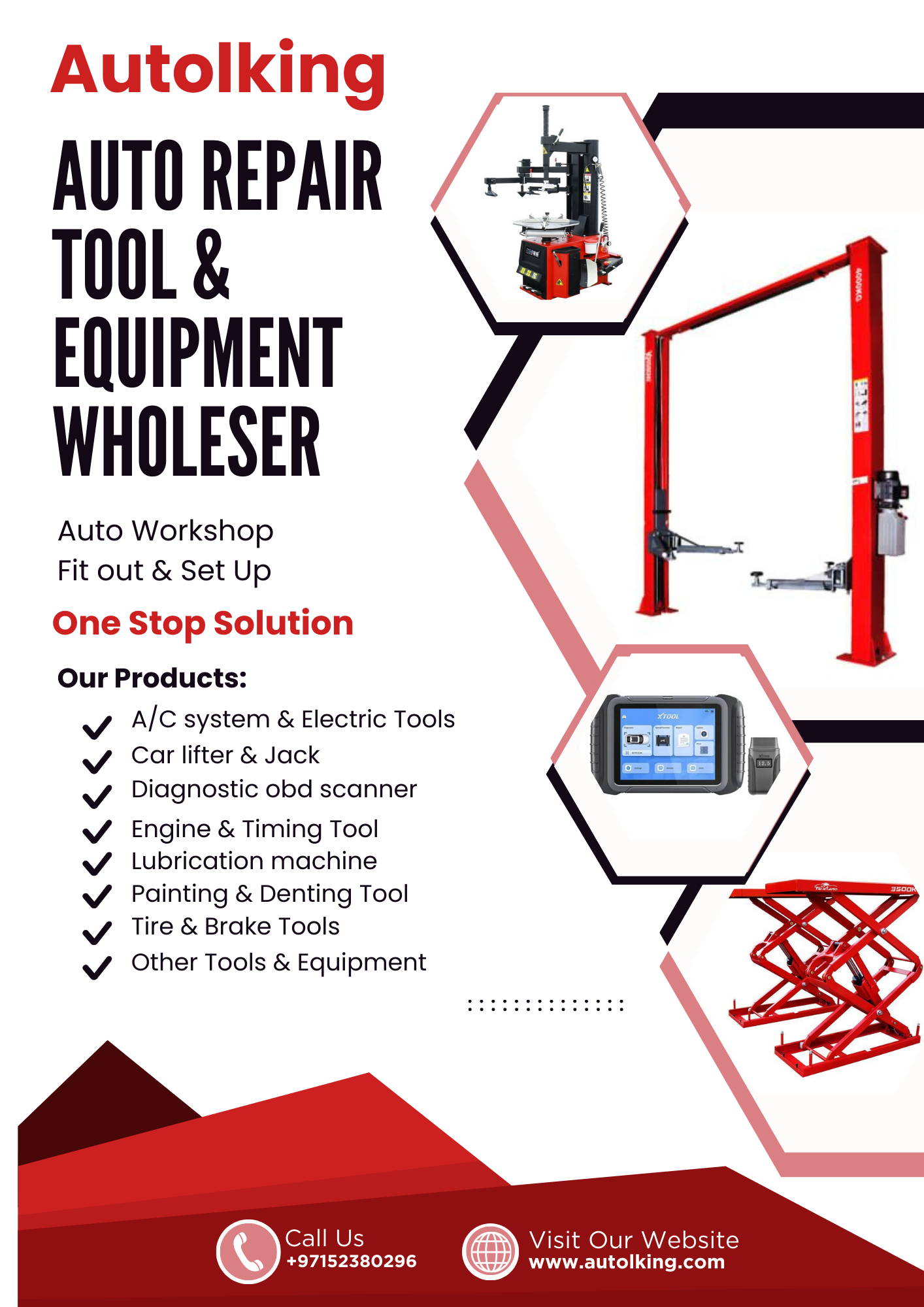 Auto Car Repair Service Flyer